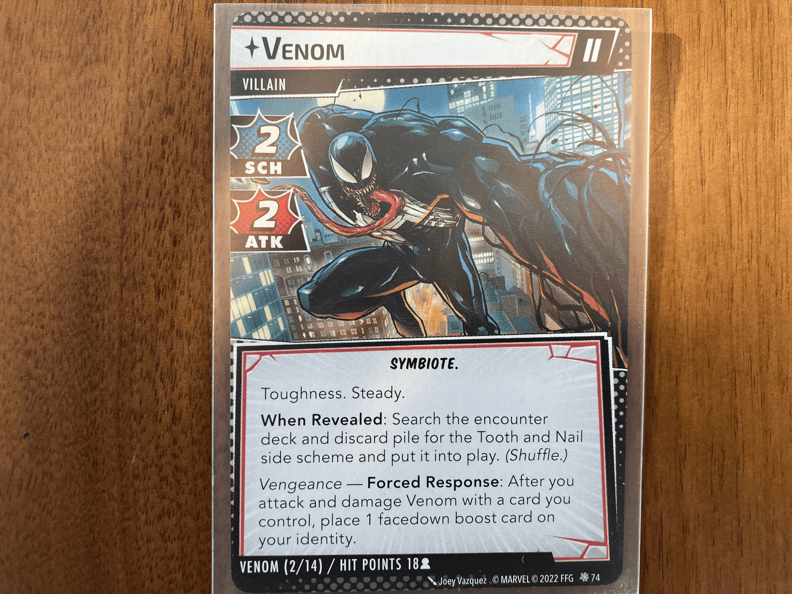 Venom card