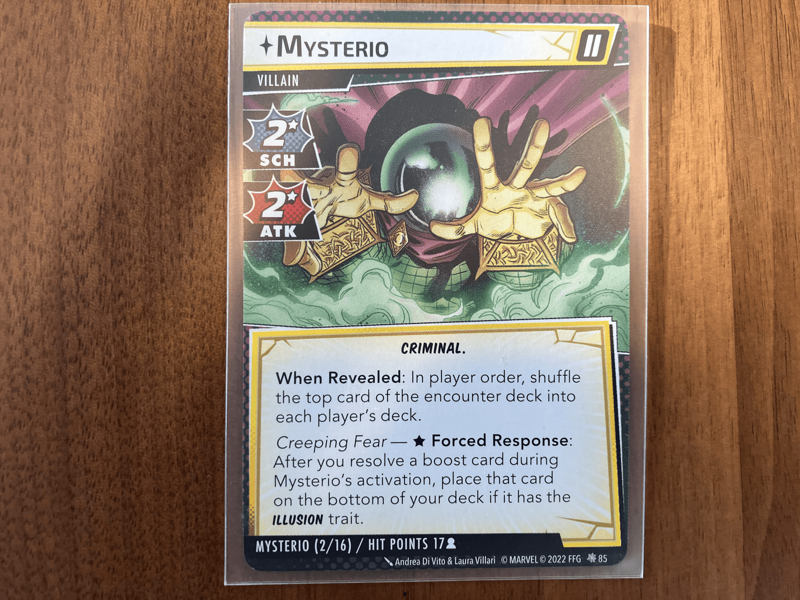 Mysterio card