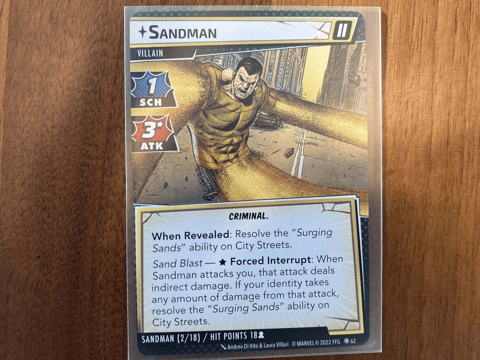 Sandman card