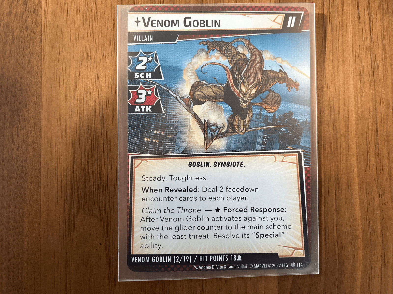 venom goblin card
