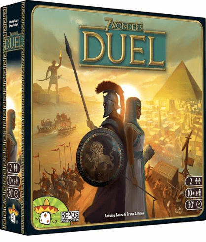 7 Wonders Duel game box