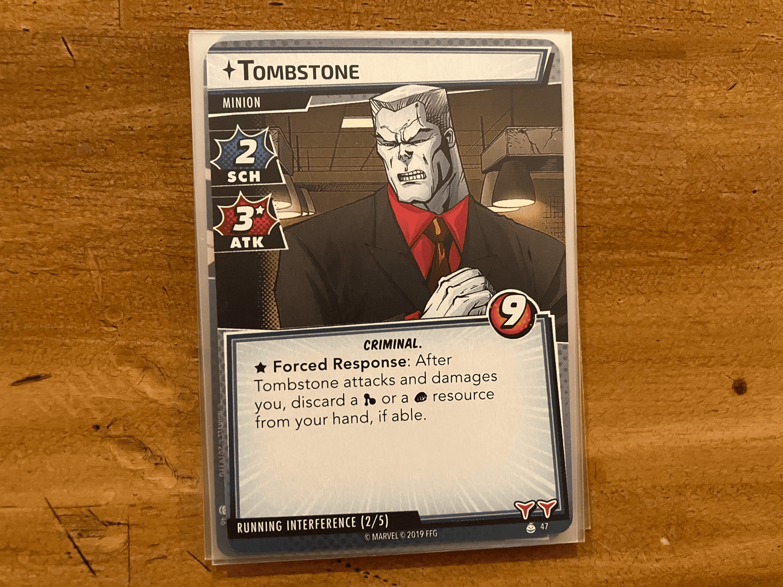 Tombstone minion card