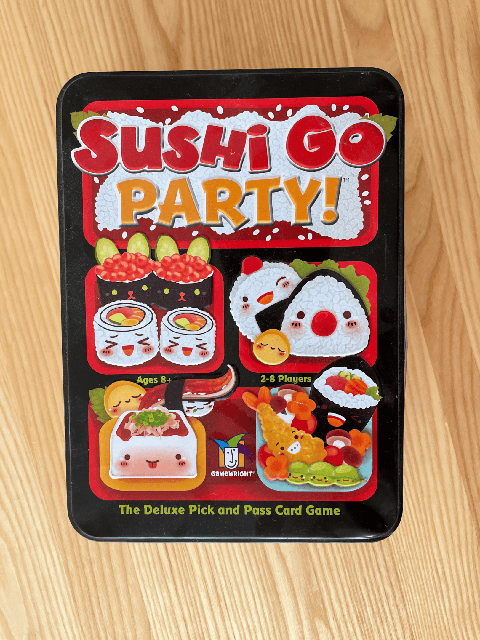 Sushi Go Party! game tin