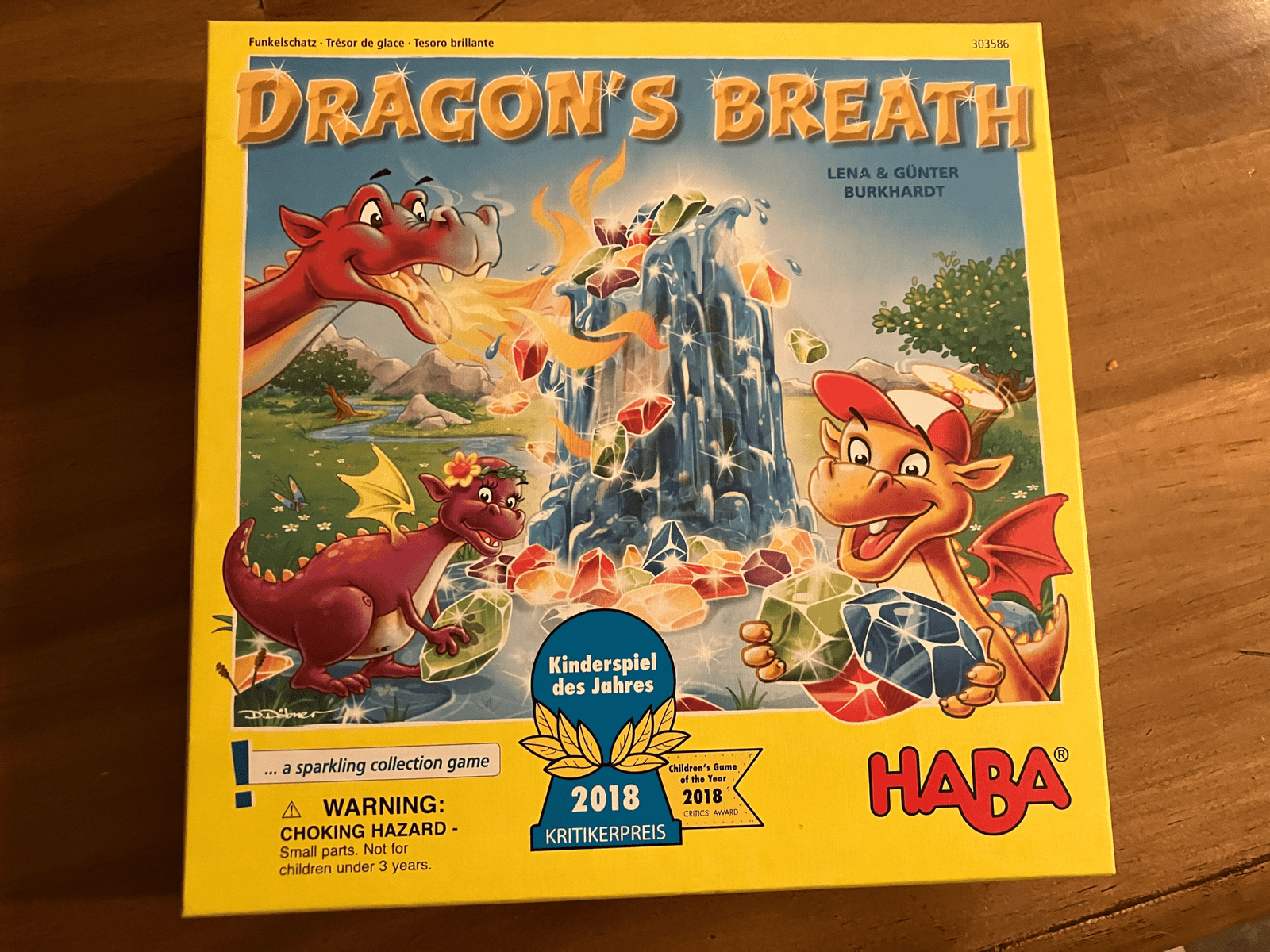 Dragon's Breath Game box