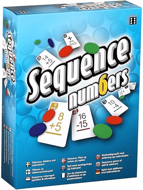 Sequence Num6ers game box