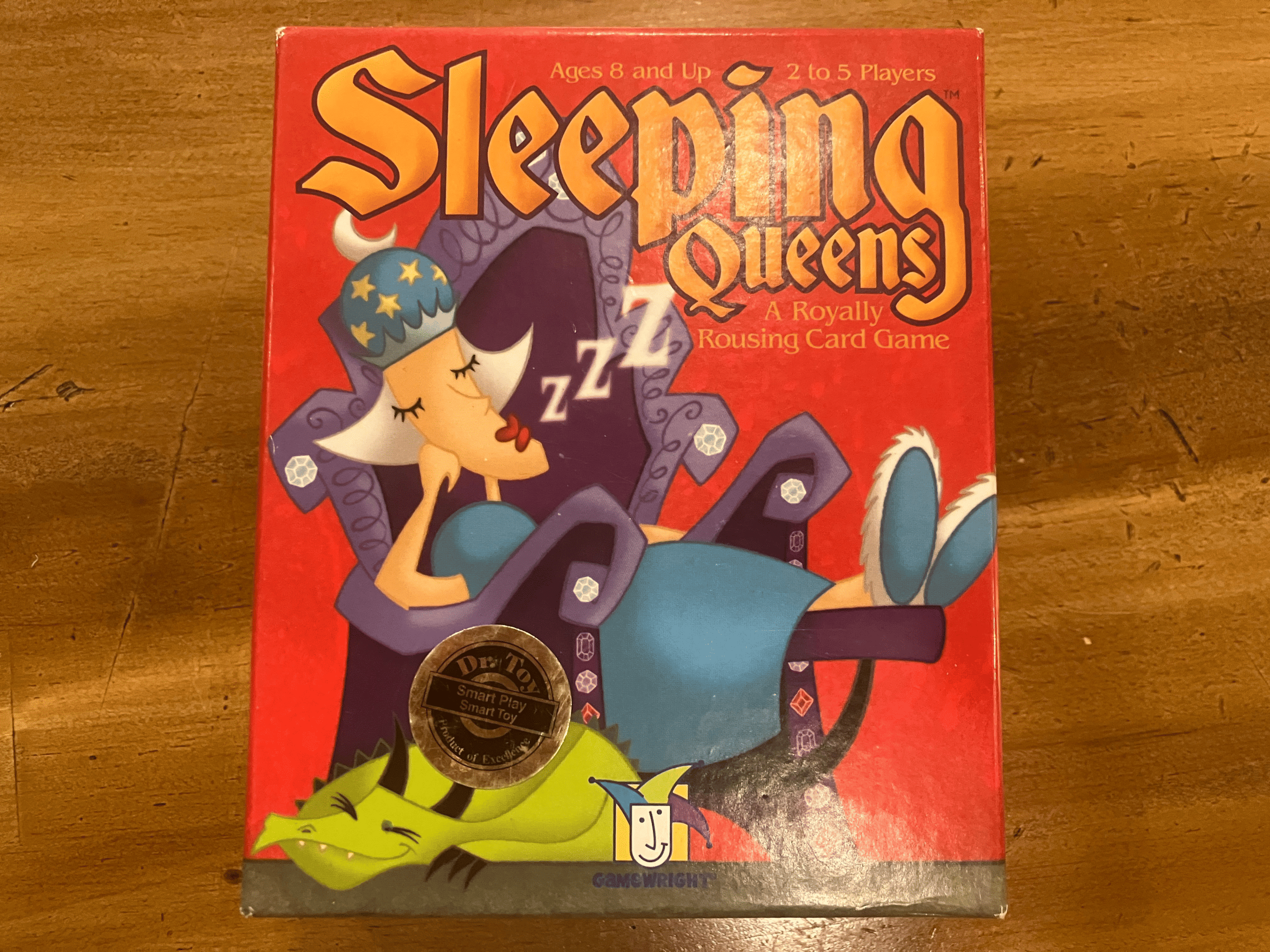 sleeping queens game box