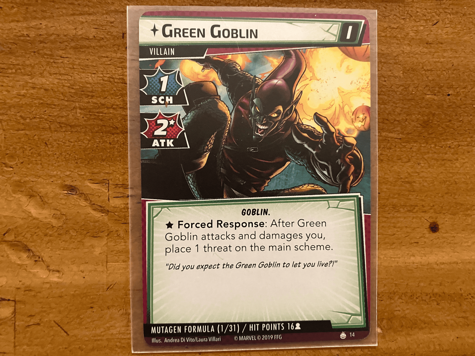Marvel Champions Green Goblin Scenarios Pack