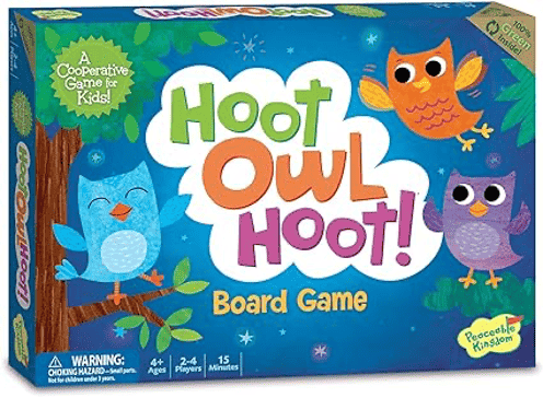 Hoot Owl Hoot board game box