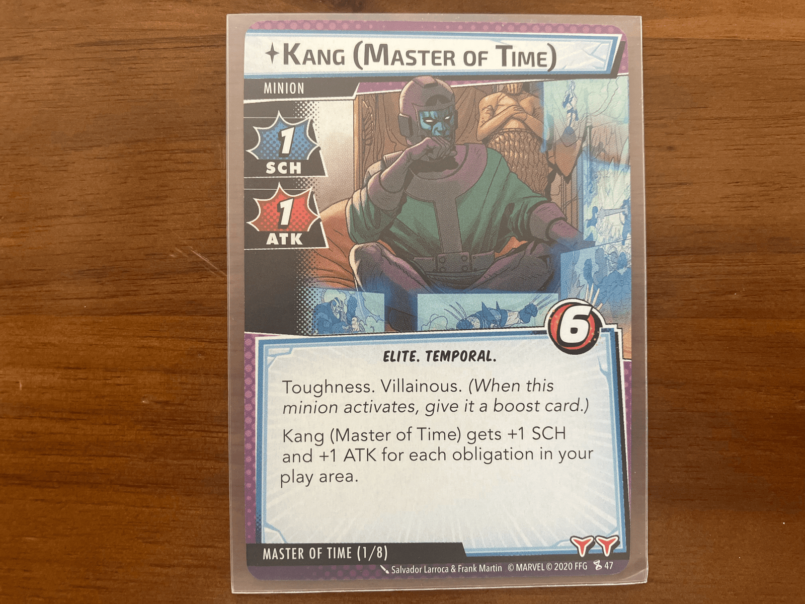 Kang Master of Time minion card