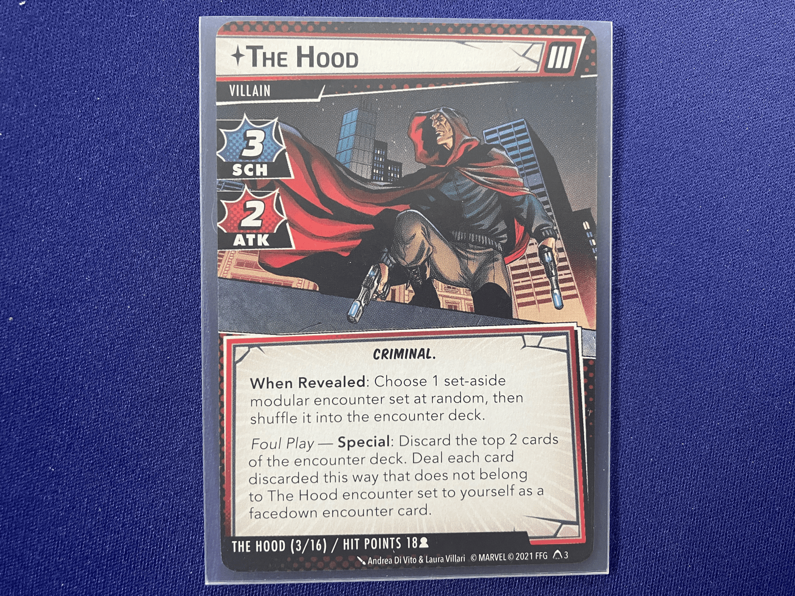 Marvel Champions The Hood Scenario