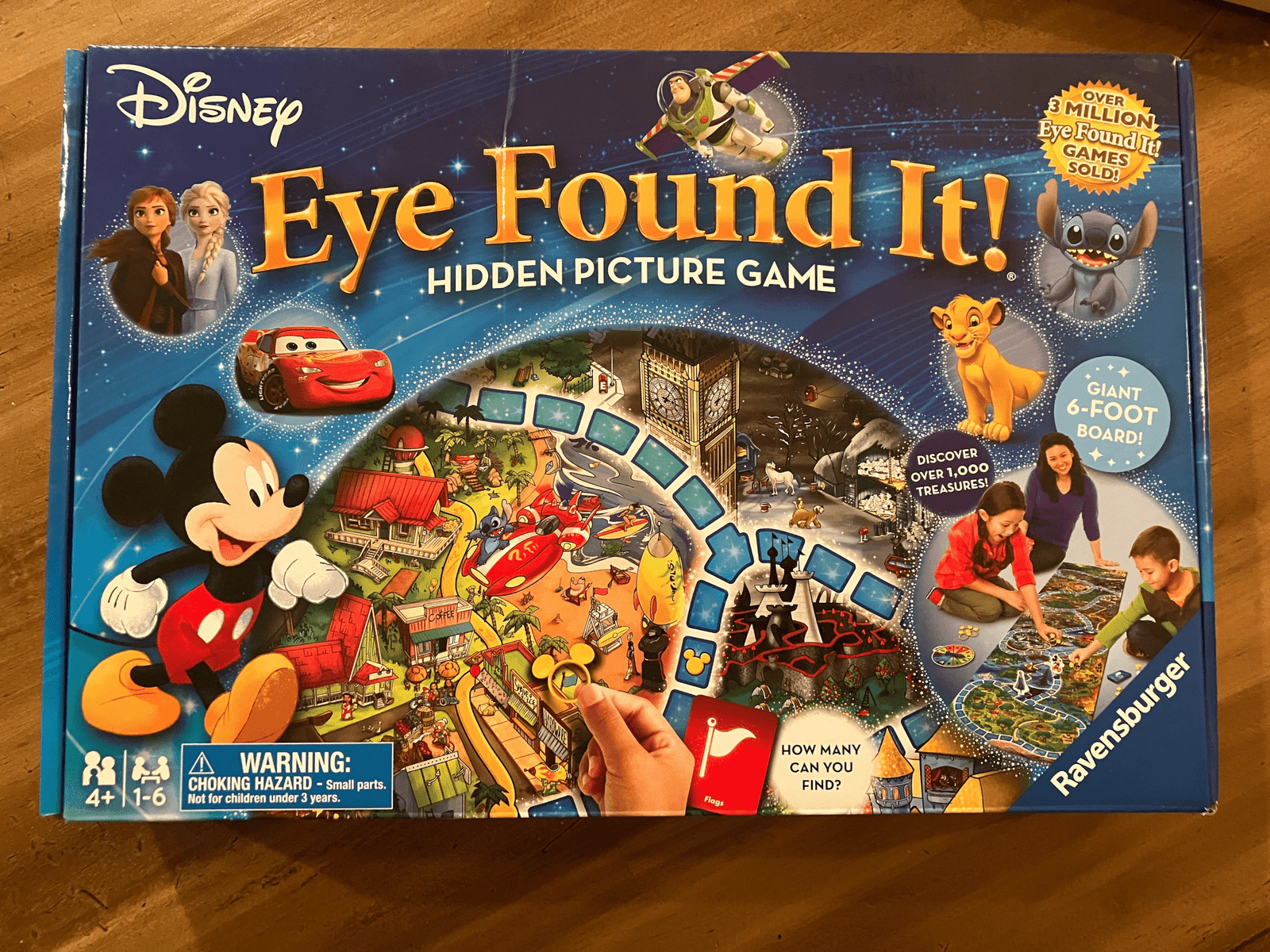 Disney Eye Found It board game box