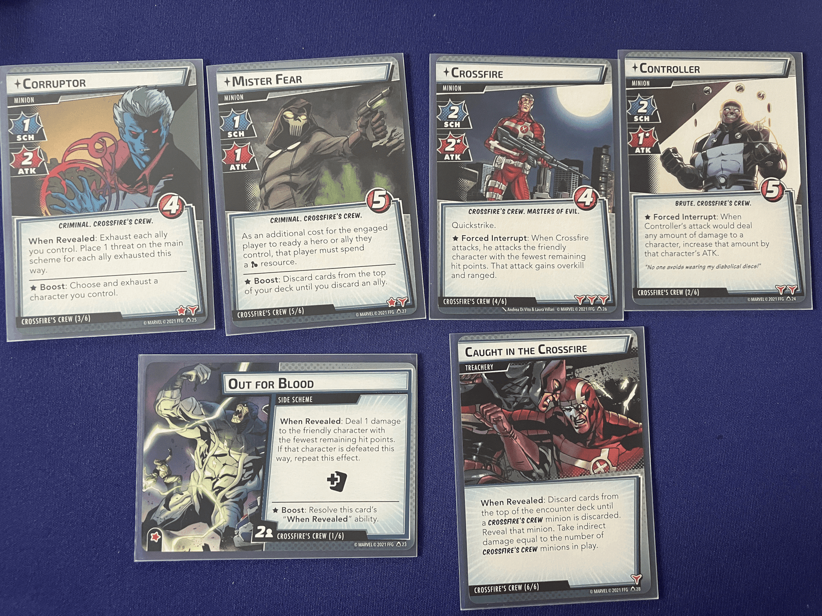 Crossfire's Crew encounter set