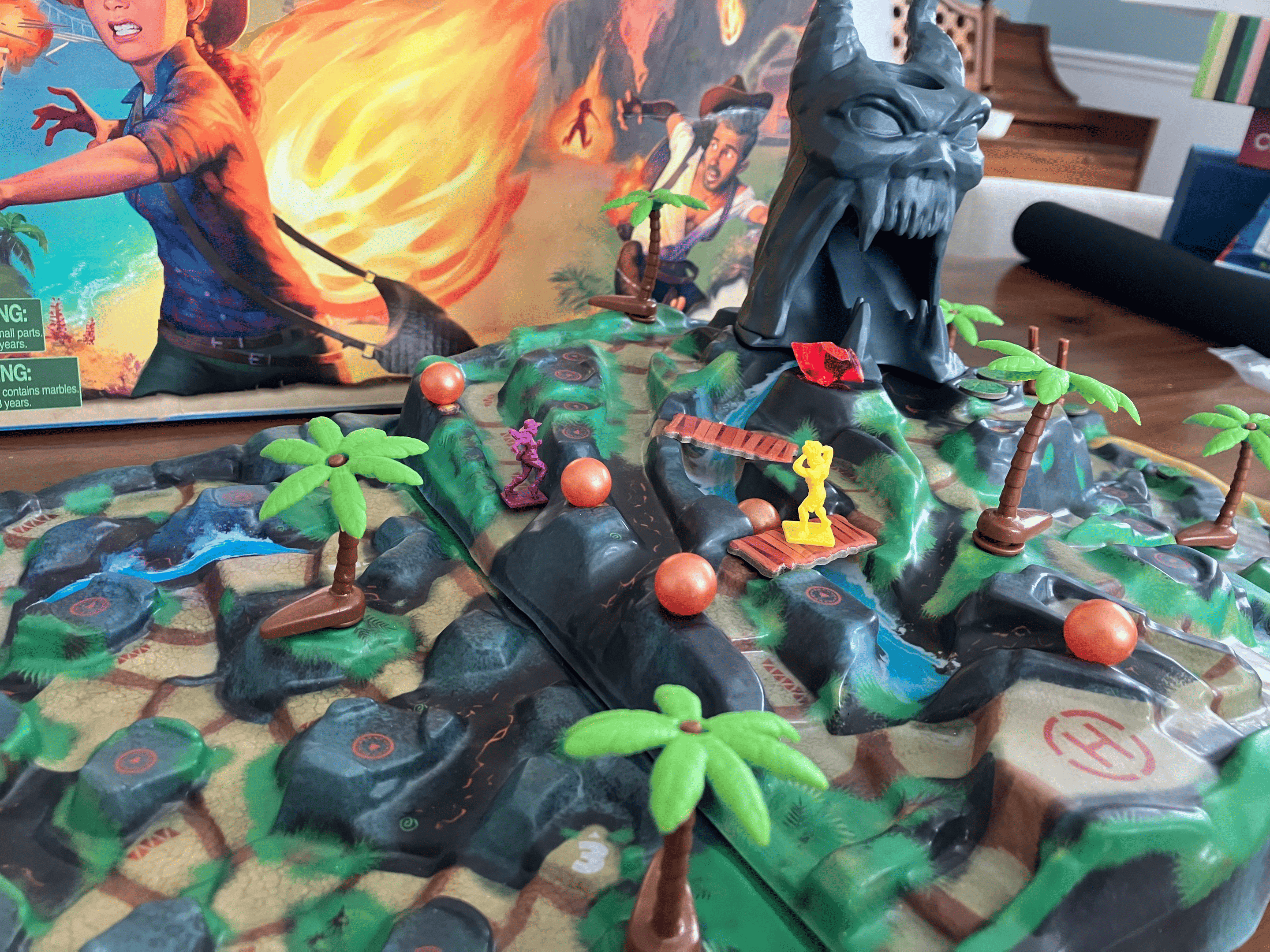 Fireball Island Game in Progress
