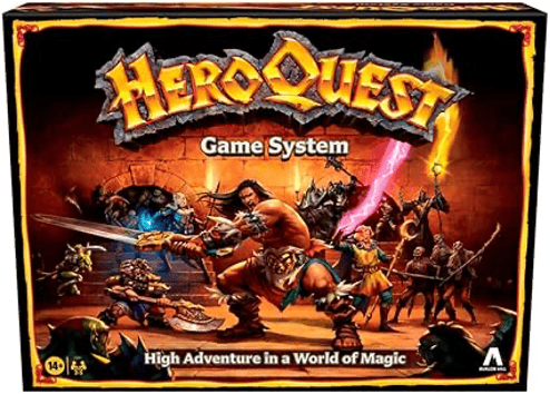Heroquest board game box