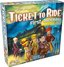 Ticket to Ride: First Journey Board game box