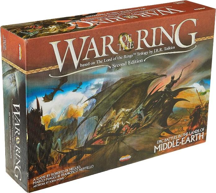 A box of the board game War of the Ring