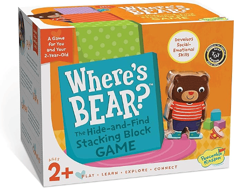 Where's Bear board game box