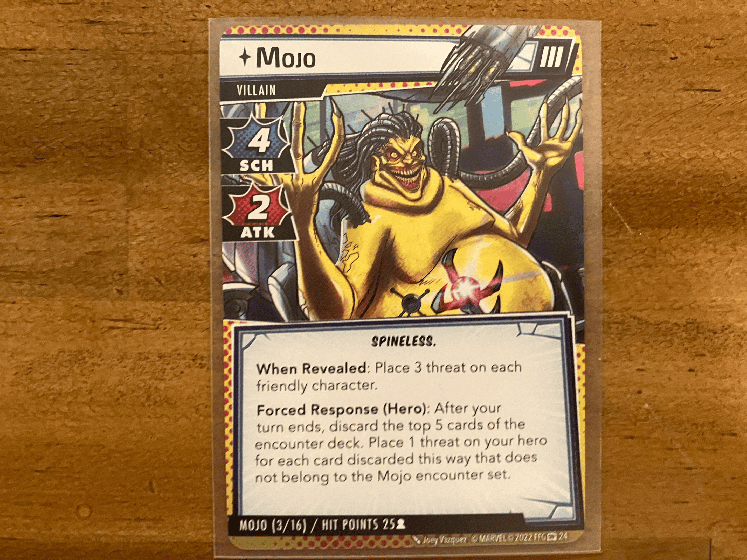 Mojo Villain cards