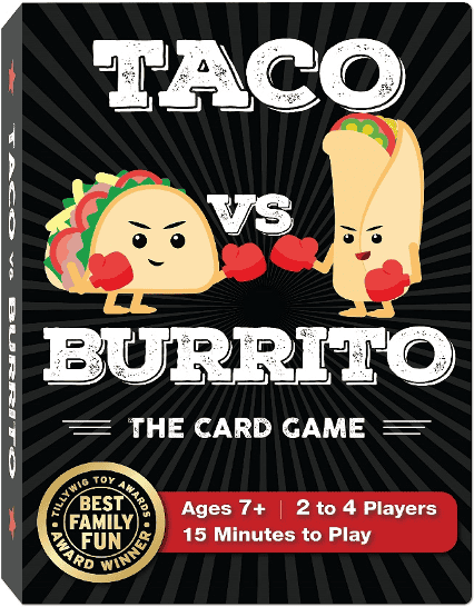 taco vs burrito game box