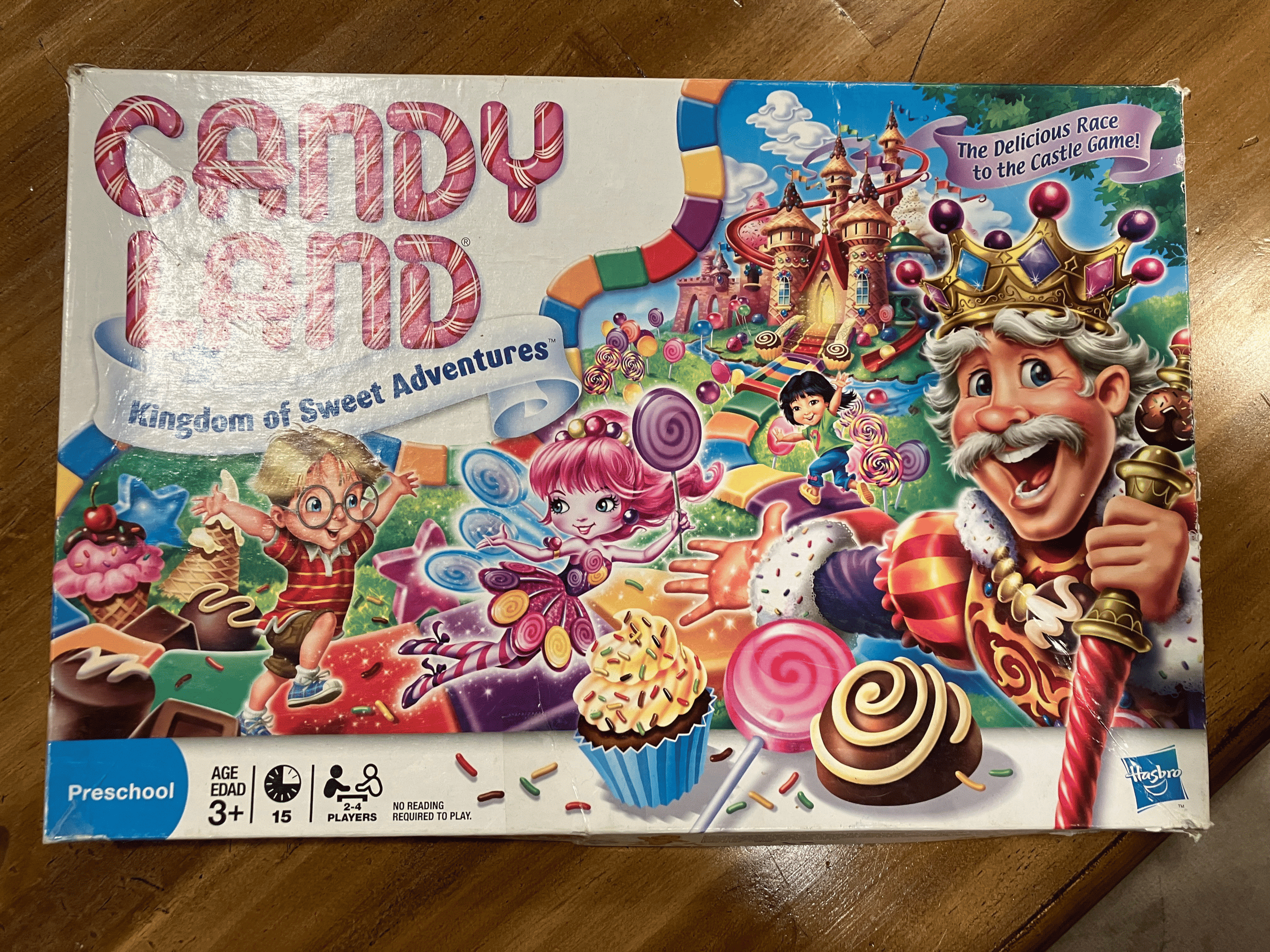 candy land board game box