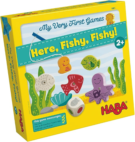 here, Fishy, Fishy Board Game