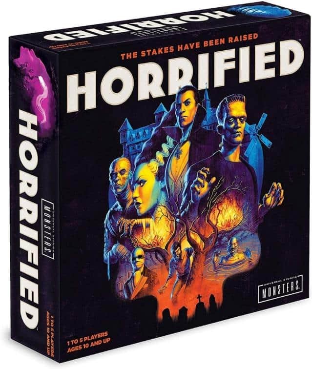 Horrified board game box