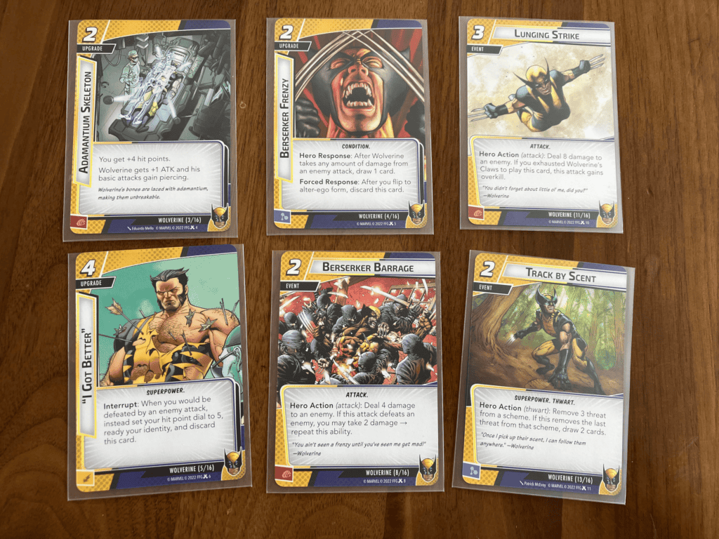 Wolverine Cards