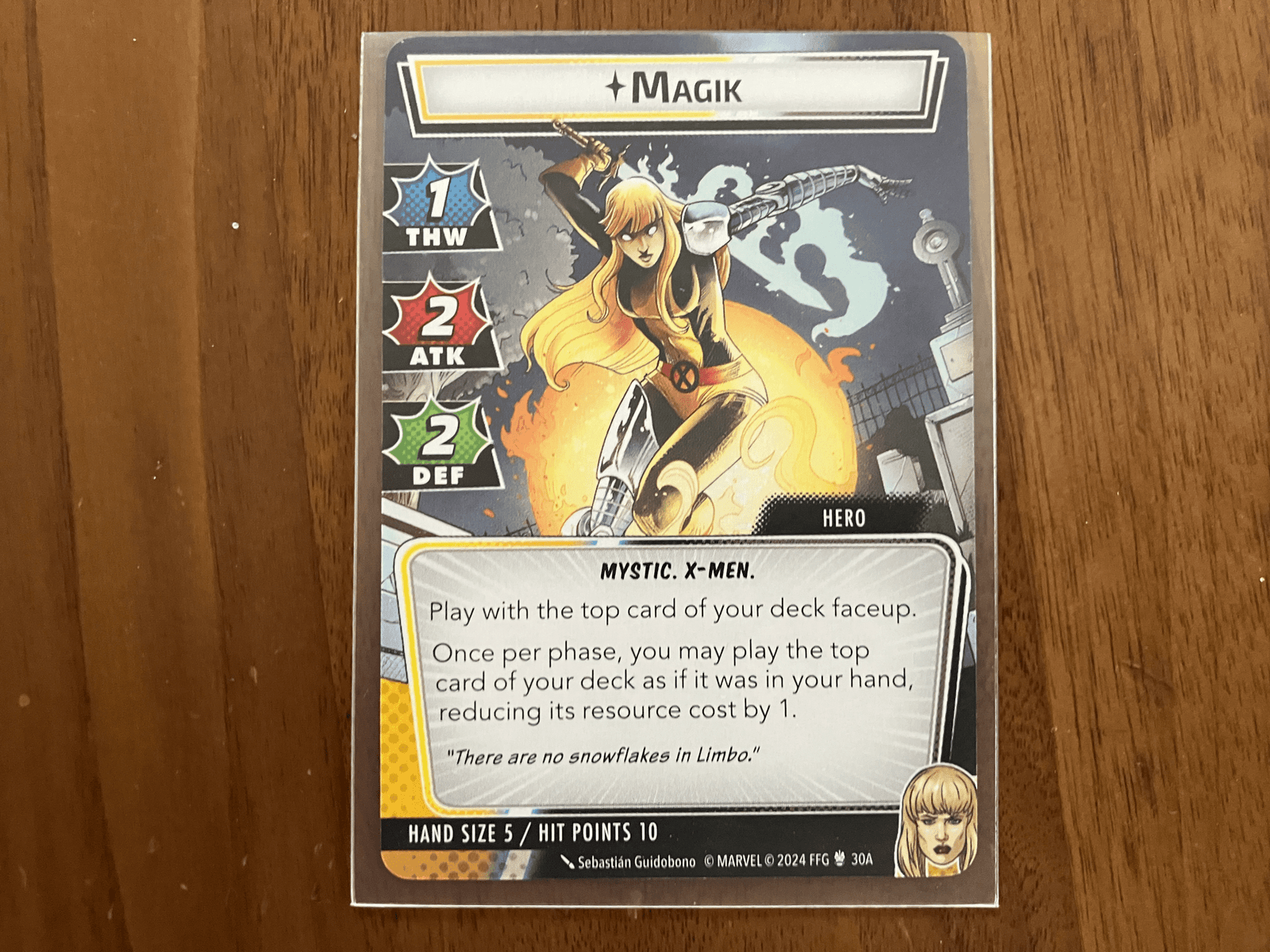 Magik hero card