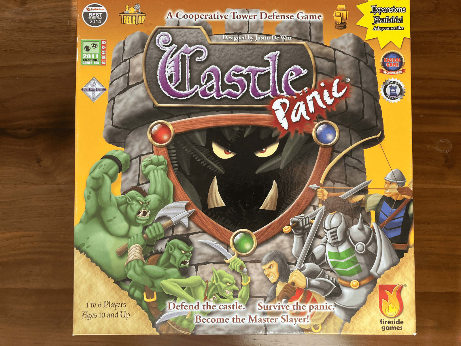Castle Panic Game Box