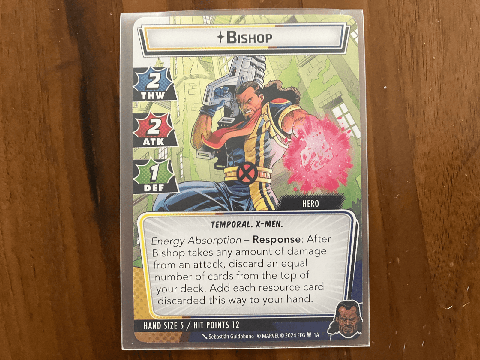 Bishop hero card