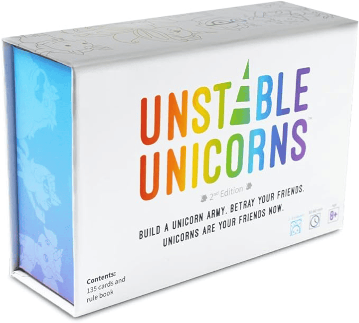 Unstable Unicorn game box