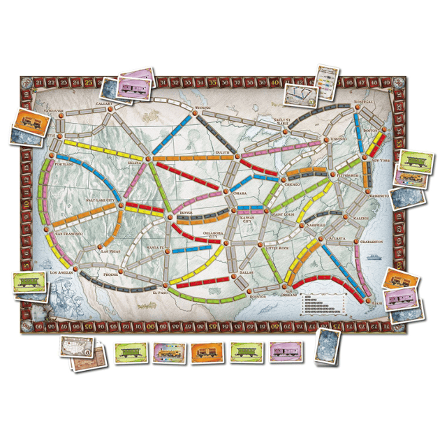 ticket to ride board game rules