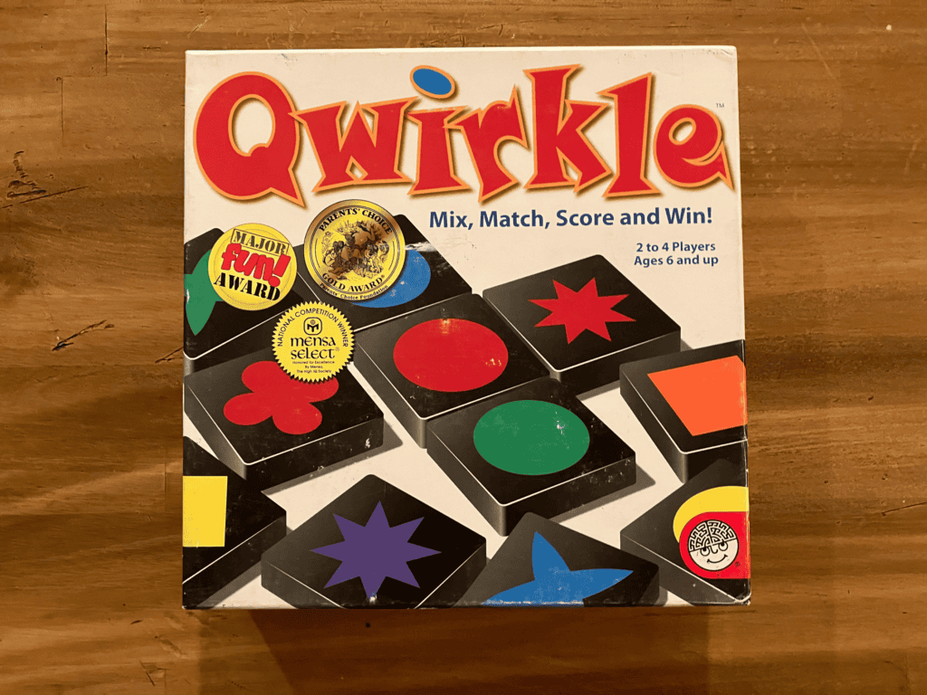 Qwirkle board game box