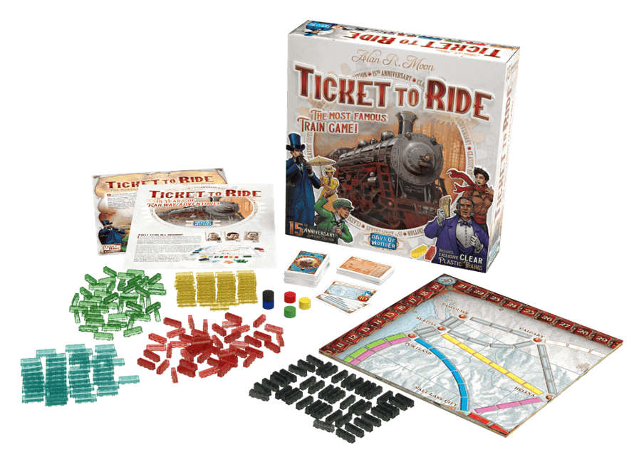 ticket to ride board game rules