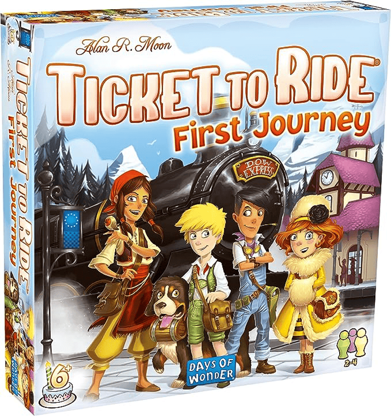 Ticket to Ride First Journey game box