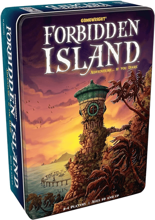 Forbidden Island game tin