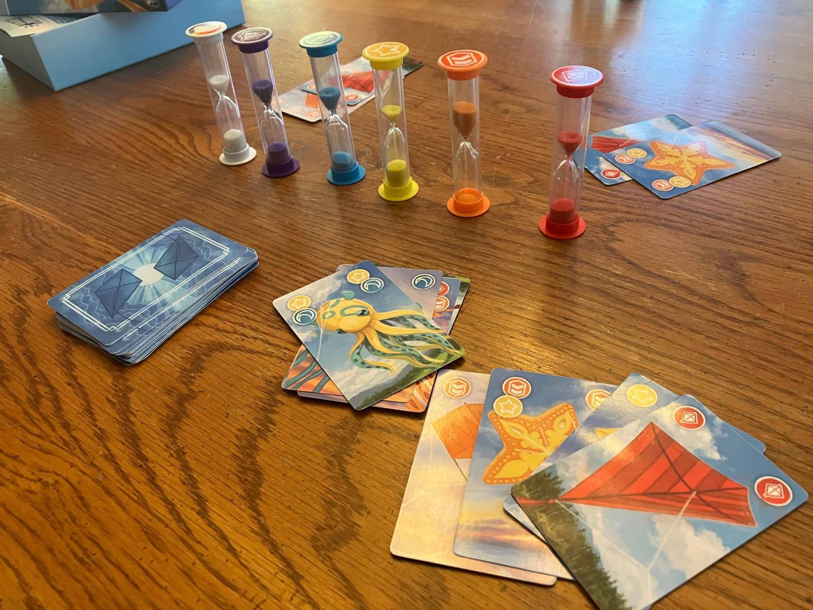 how to play kites board game