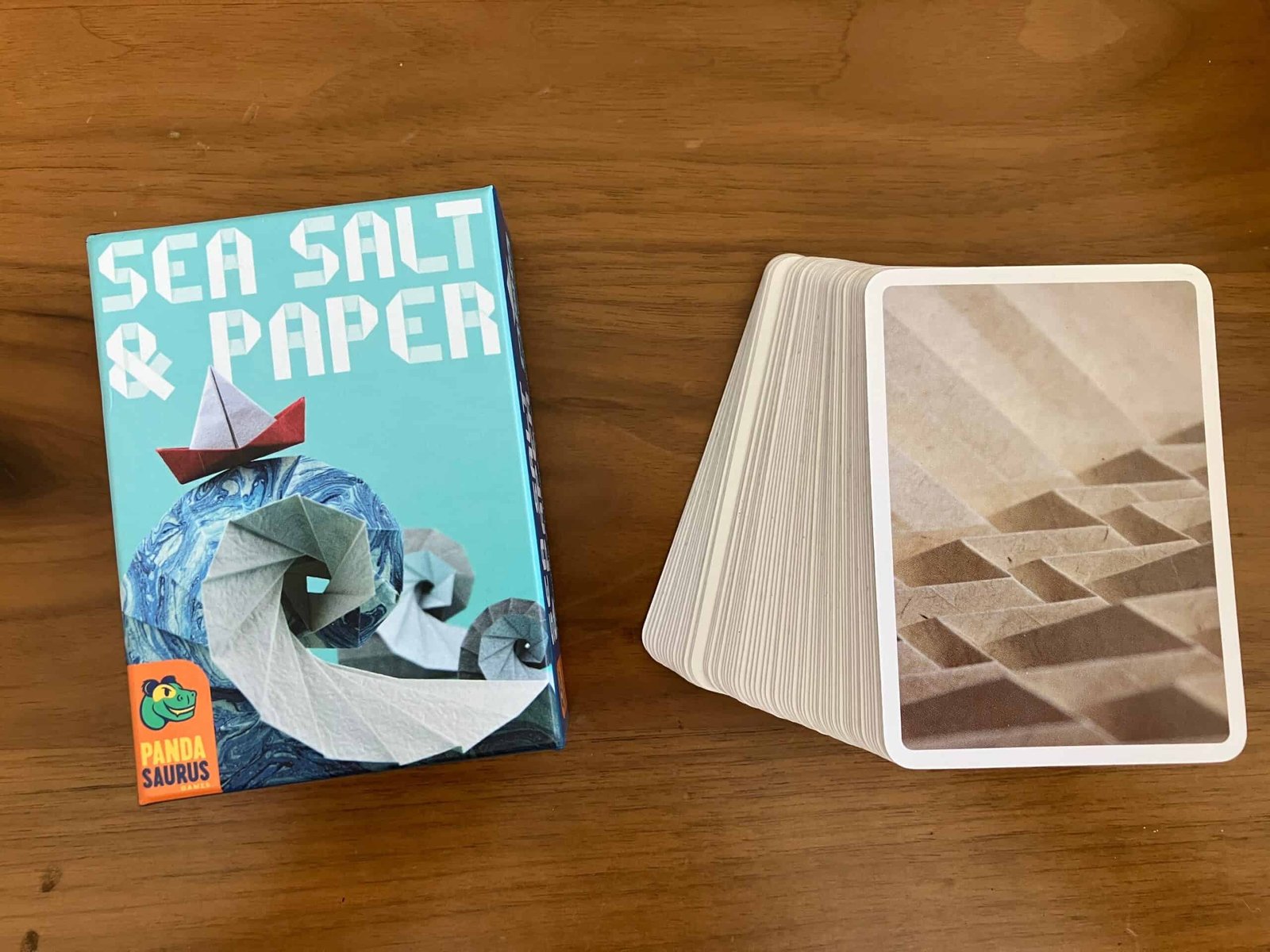 Sea Salt & Paper game box and deck of cards