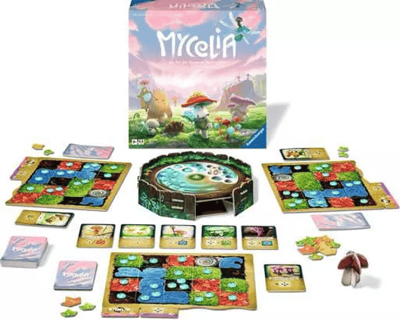 Mycelia board game box