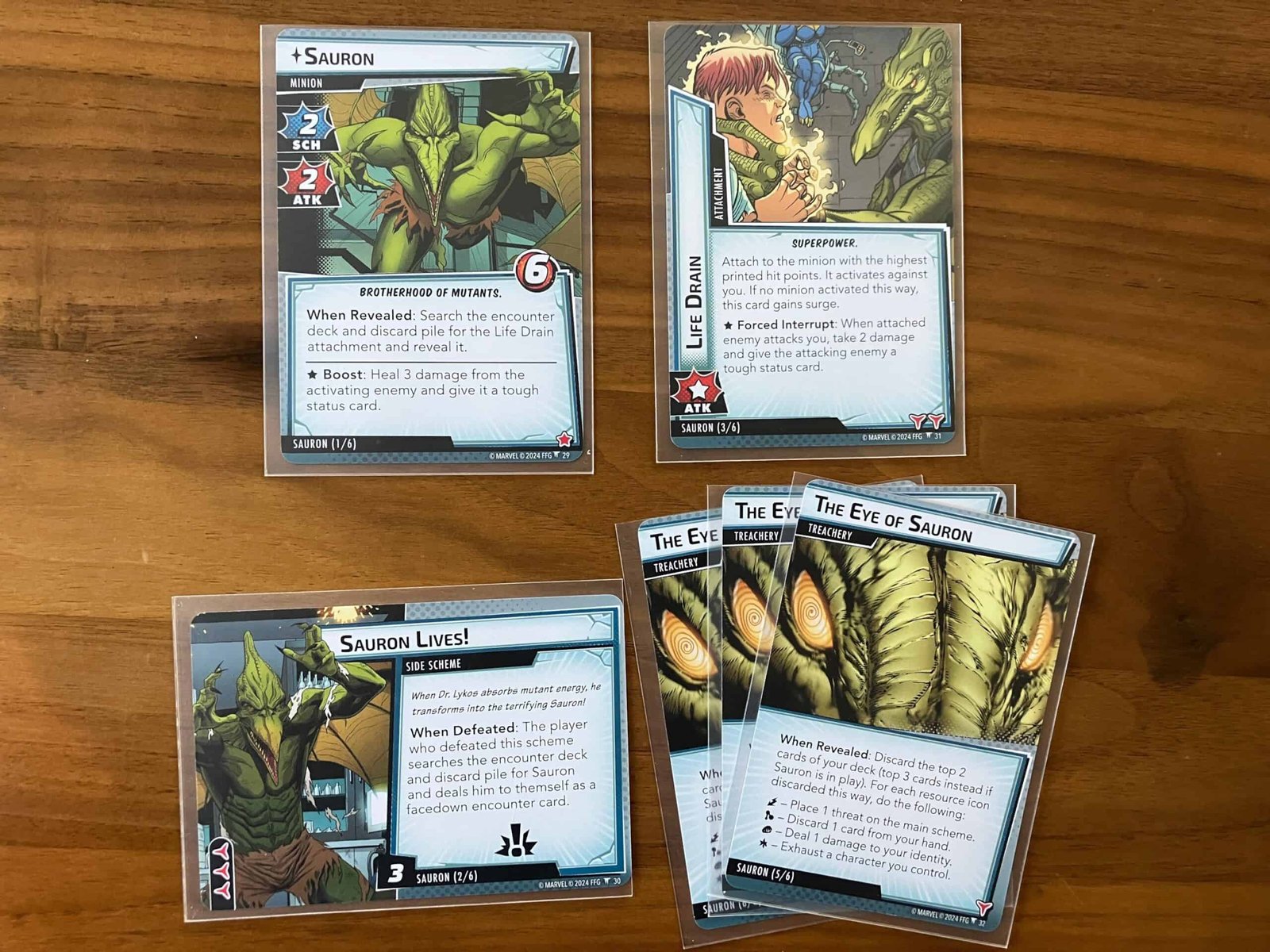 Sauron encounter set cards