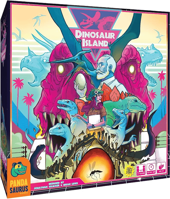 Dinosaur Island game box