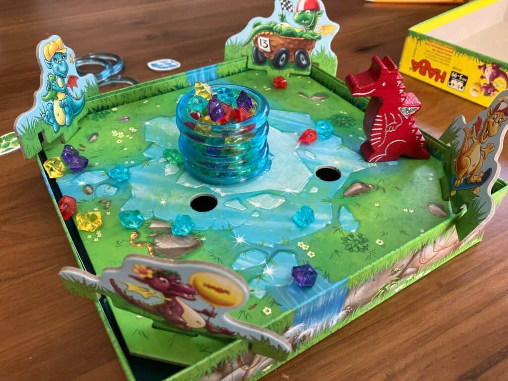 A game of Dragon's Breath in progress