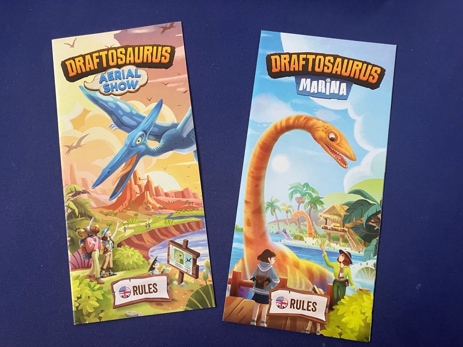 expansions for Draftosaurus - Aerial Show and Marina
