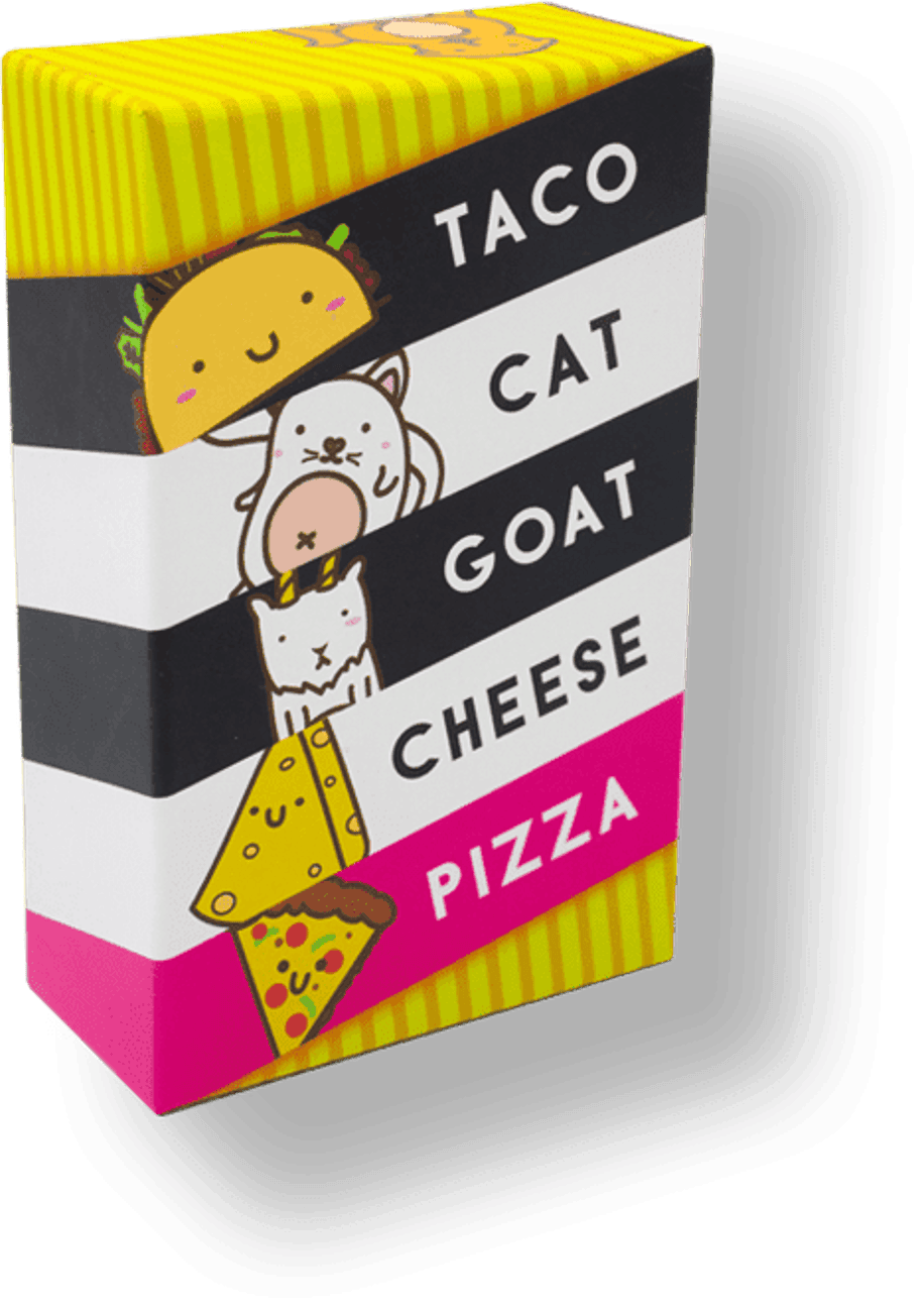 Taco Cat Goat Chees Pizza game box - 8+ player board games