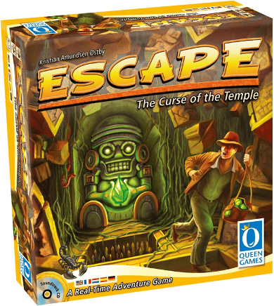 Escape cure of the temple game box - board games for team building