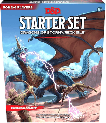 Dungeons and Dragons starter set box - - team board games