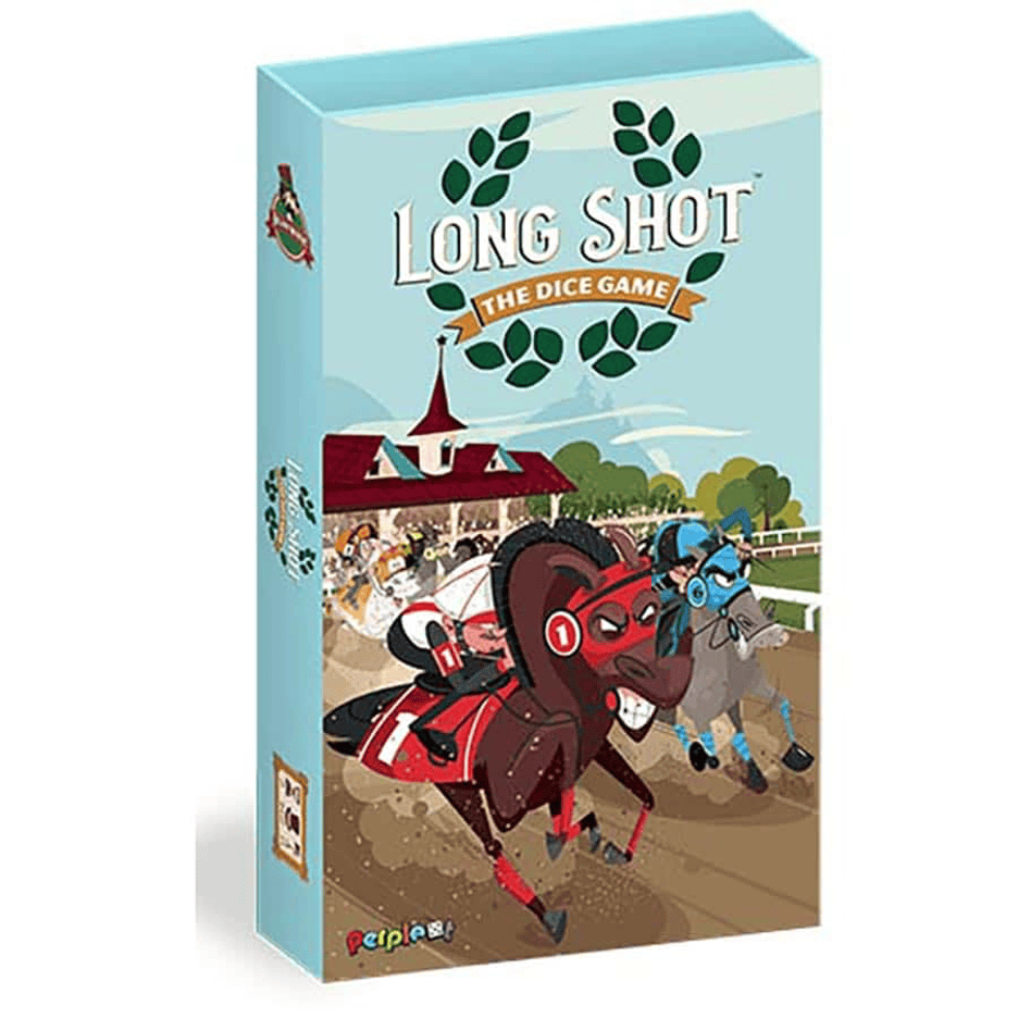 Long Shot the Dice Game game box - good 8 player board games