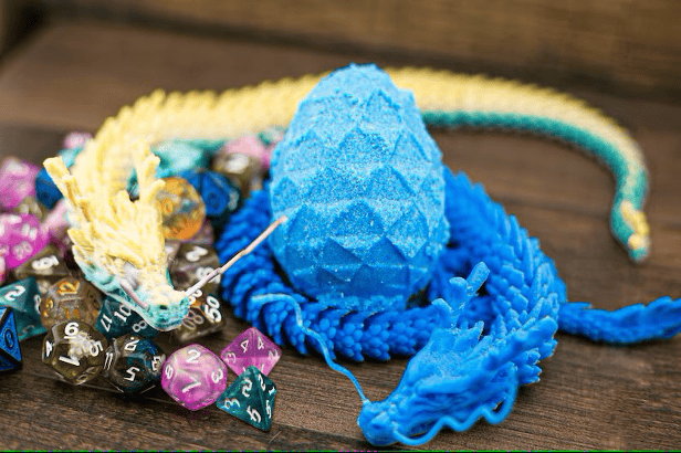 Dragons and dice - best gift for board game lovers