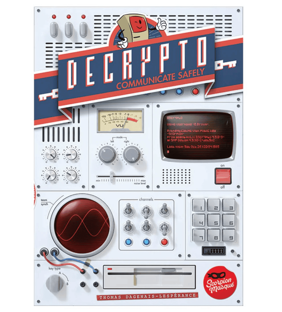 Decrypto game box - board games 8 players