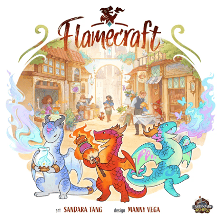 Flamecraft Game Box - cute board games